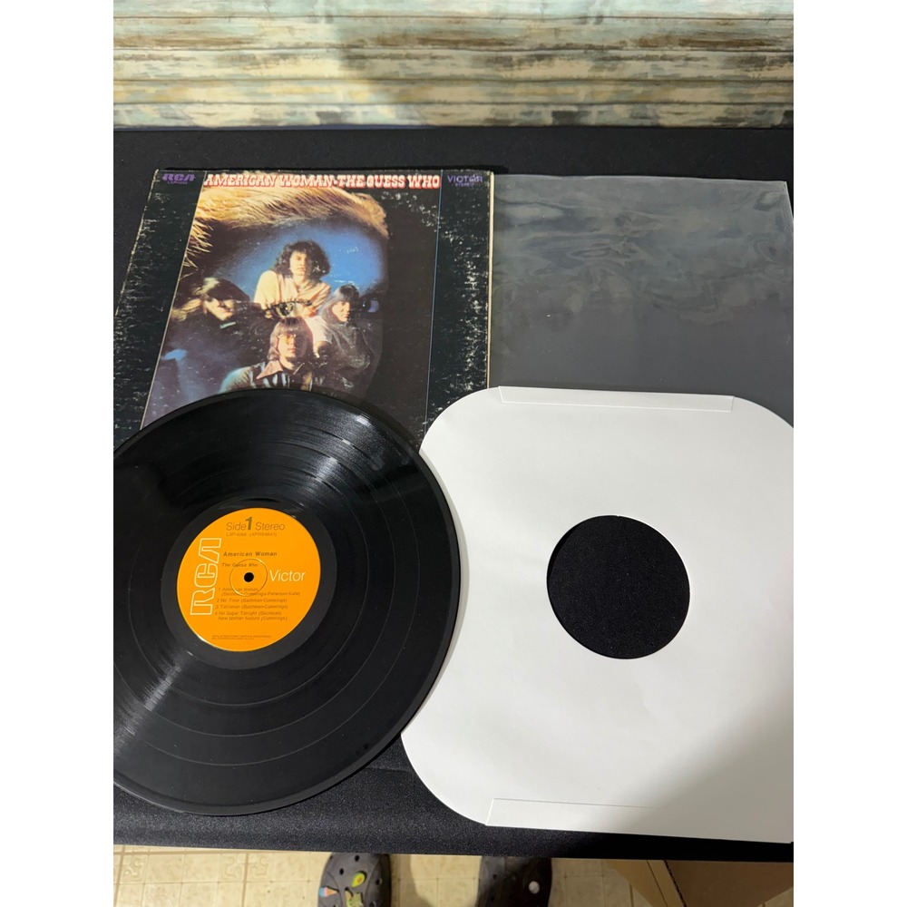 The Guess Who American Woman LP 12"‎ Black Good 1970 RCA LSP-4266 Stereo Vinyl